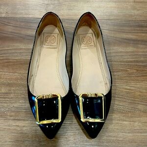 Tory Burch patent leather flat
